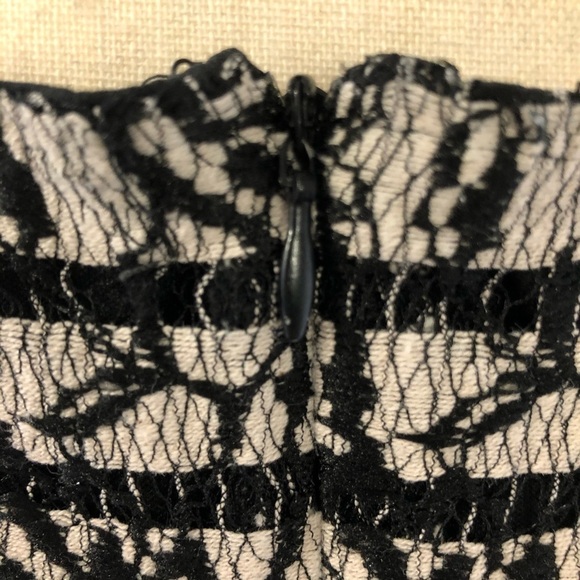 🎄Suzy Shier black  and white dress, knee length SZ L - Picture 8 of 9